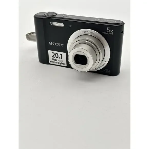 Sony Digital Camera Cybershot DSC-W800 20.1MP Tested Works. No Charger VG Cond